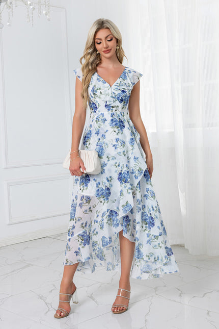 Robe Chic Florale Vaporeuse - gallery 2