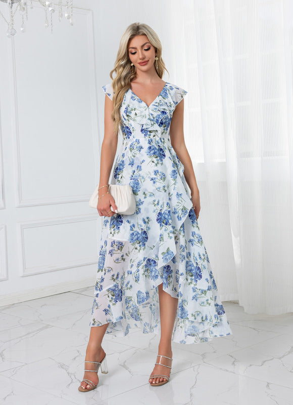 Robe Chic Florale Vaporeuse - gallery 2