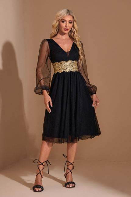 Robe Chic Tulle Élégante - gallery 5