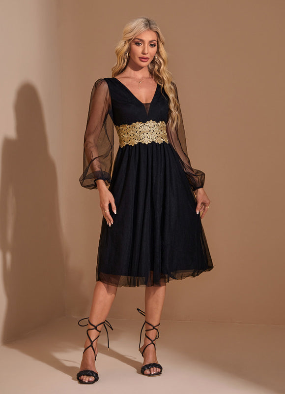 Robe Chic Tulle Élégante - gallery 5