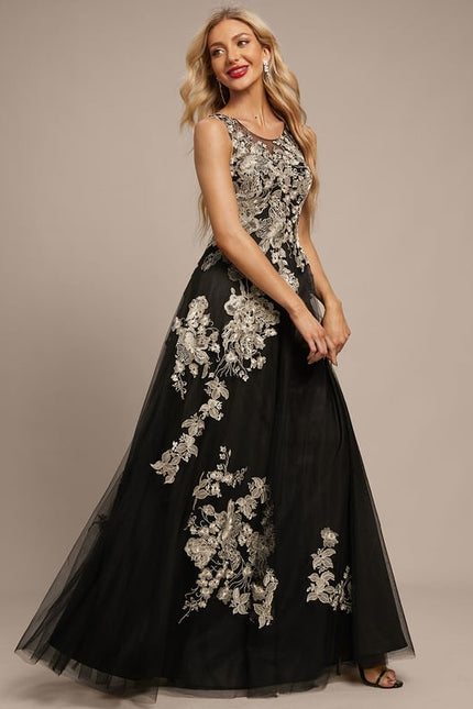 Robe De Soirée Chic Hiver - gallery 1