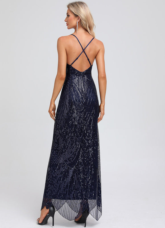 Robe Chic Éclat Doré - gallery 6