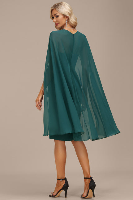 Robe Chic Voile Émeraude - gallery 3