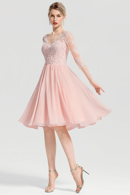 Robe Chic Rose Enchantée - gallery 3