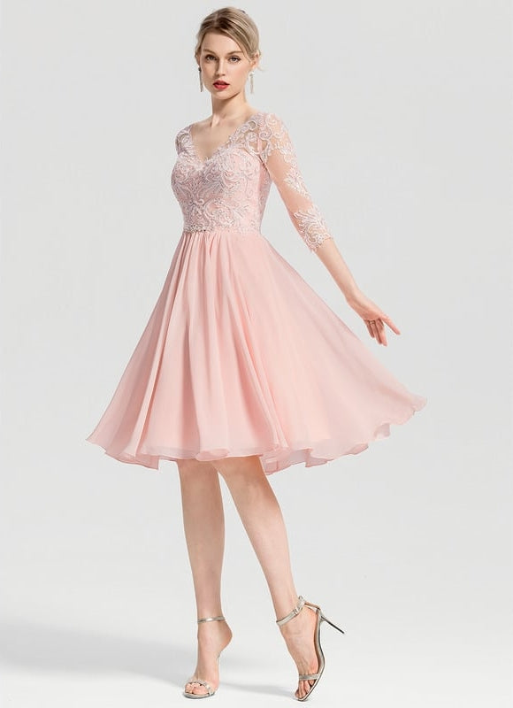 Robe Chic Rose Enchantée - gallery 3