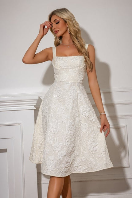 Robe Chic Flore Rose - gallery 5