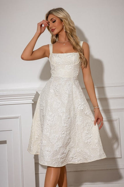 Robe Chic Flore Rose - gallery 5