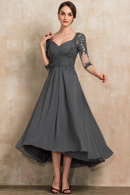 Robe Chic Élégance Plissée Perlée - gallery 2