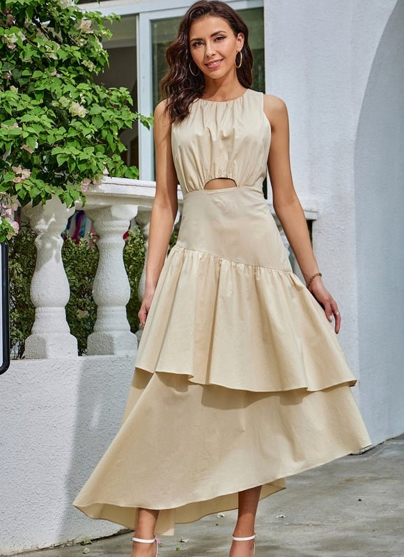 Robe Longue En Lin Chic - gallery 2