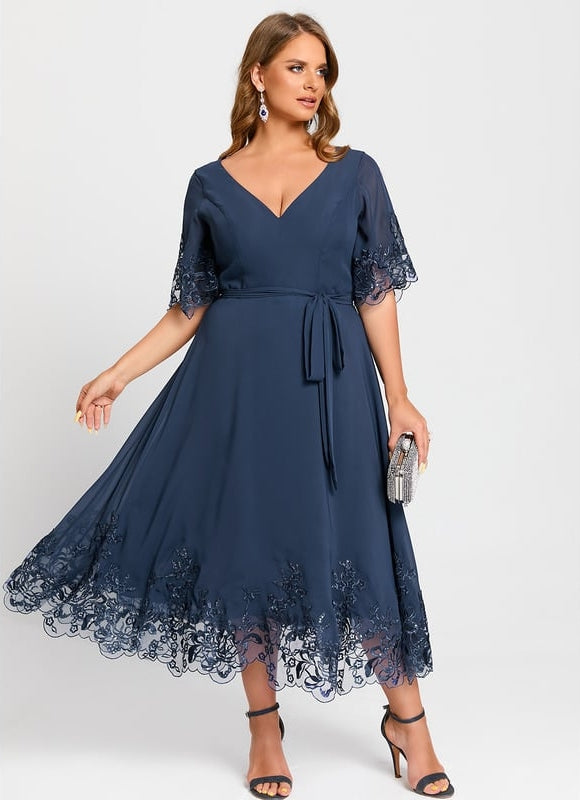 Robe Chic Légère Dentelle - gallery 9