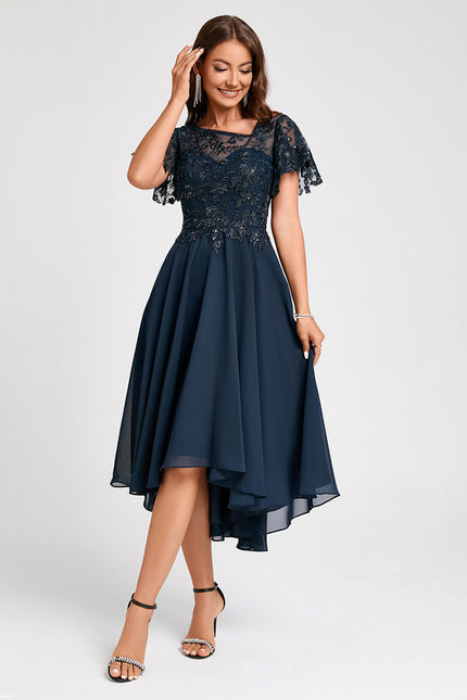Robe Chic Cocktail Étoilée - gallery 5