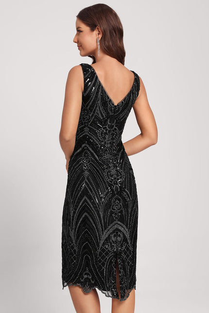 Robe Chic Noir Charme - gallery 5