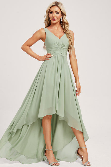 Robe Chic Mousseline Asymétrique - gallery 3