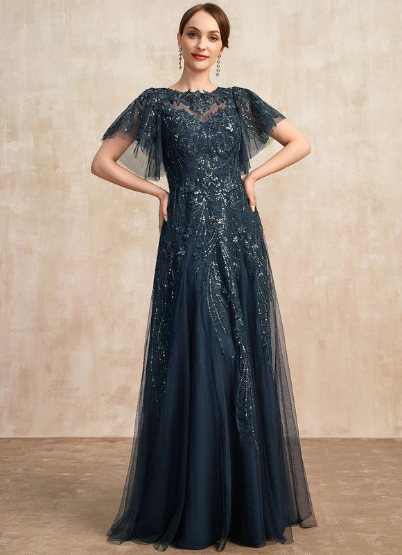 Robe Chic Étoilée Marine