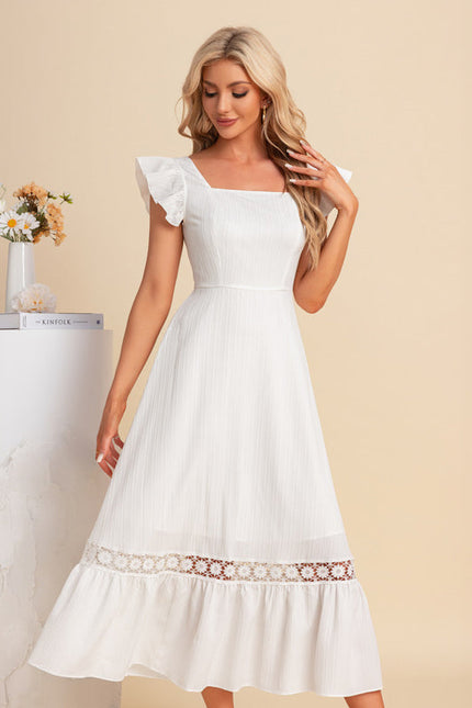 Robe Chic Écrue Rétro - gallery 3