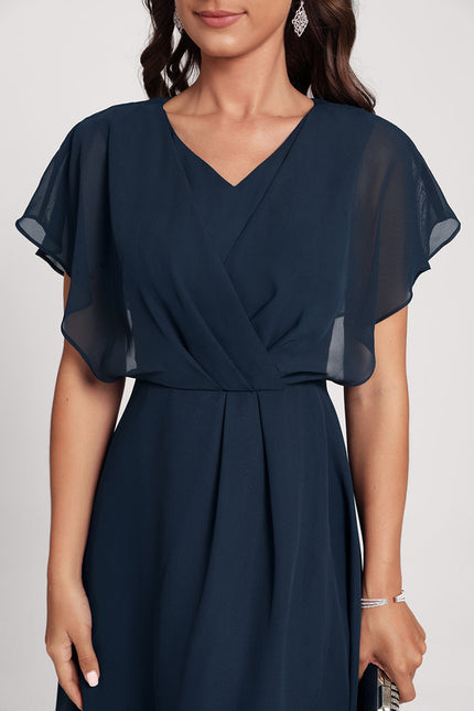 Robe Chic Asymétrique Vaporeuse - gallery 4