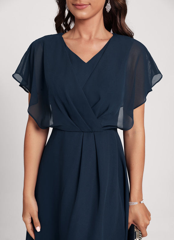 Robe Chic Asymétrique Vaporeuse - gallery 4