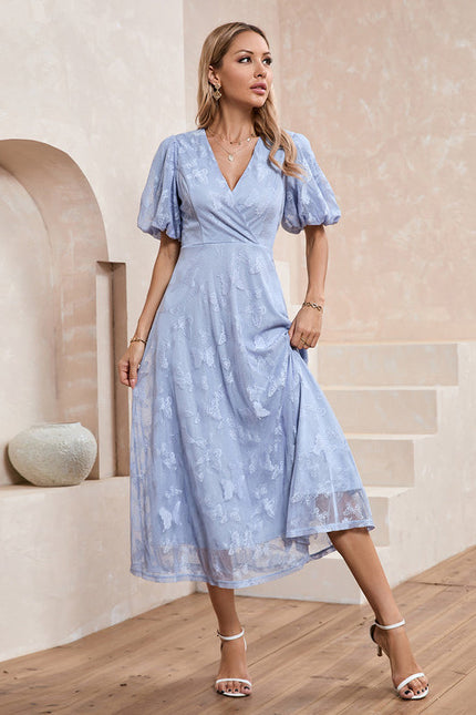 Robe Chic Mi-Longue Ajourée - gallery 5