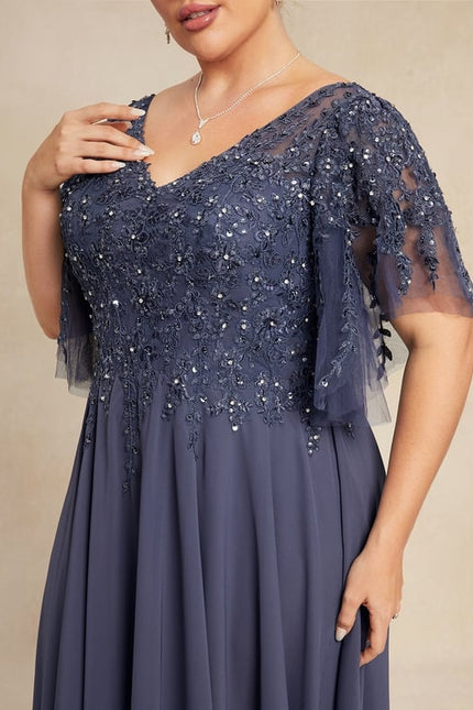 Robe Chic Voile Étoilée - gallery 9