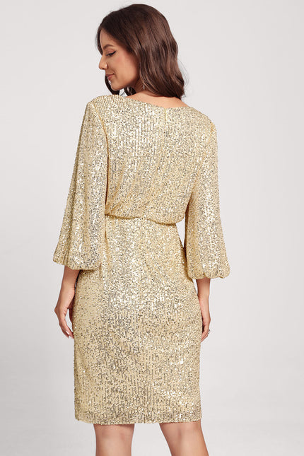 Robe Chic Lueur Dorée - gallery 6