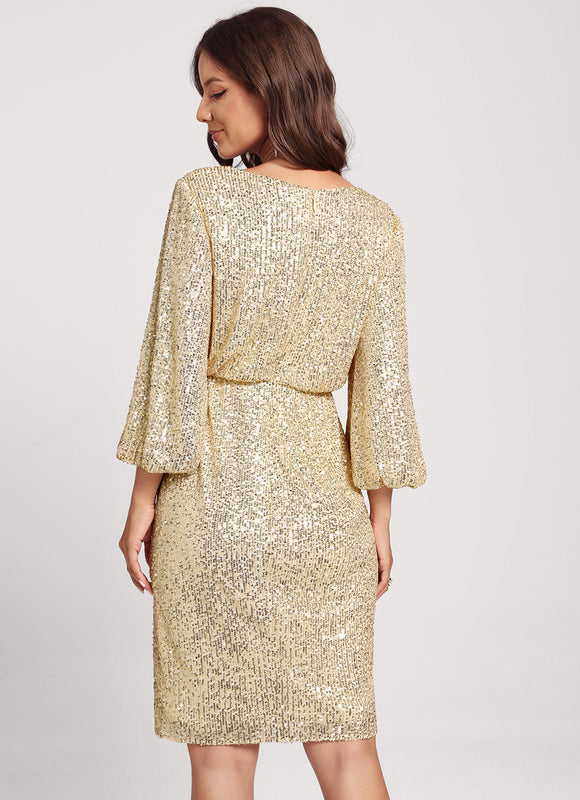 Robe Chic Lueur Dorée - gallery 6