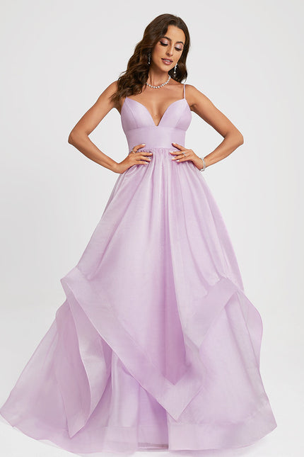 Robe Chic Lavande Éthérée - gallery 3