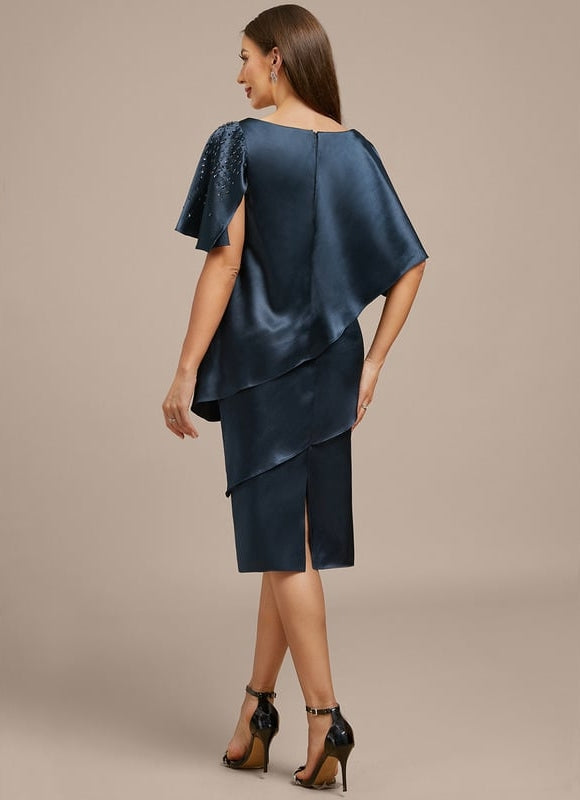Robe Chic Satinée Nocturne - gallery 4