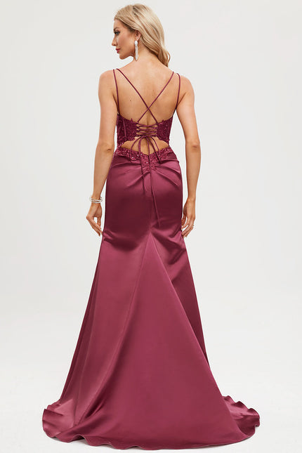 Robe Chic Rouge Envoûtant - gallery 1