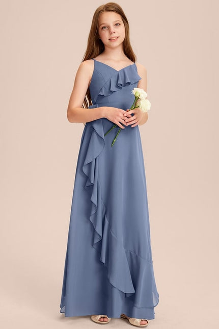 Robe Chic Ailée Céleste - gallery 1