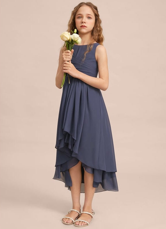 Robe Chic Bleu Nuit Élégant - gallery 2