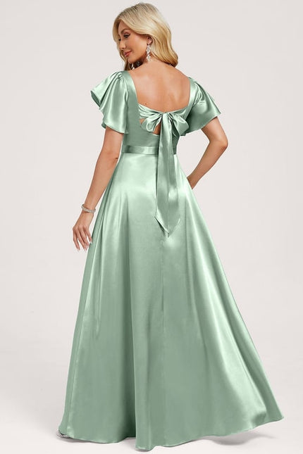 Robe Demoiselle D'Honneur Champetre Chic Agave - gallery 4