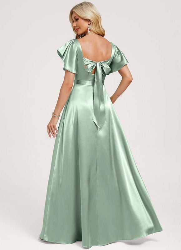 Robe Demoiselle D'Honneur Champetre Chic Agave - gallery 4