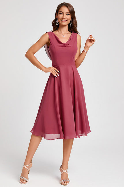 Robe Chic Violet Flottant - gallery 6