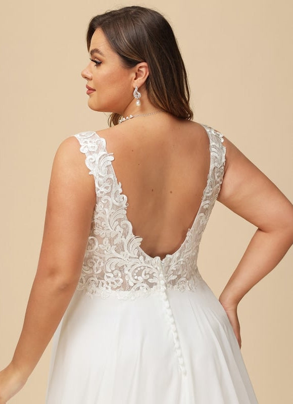 Robe Chic Vaporeuse Blanche - gallery 8