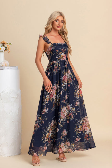 Robe Longue Chic Fleurie - gallery 5