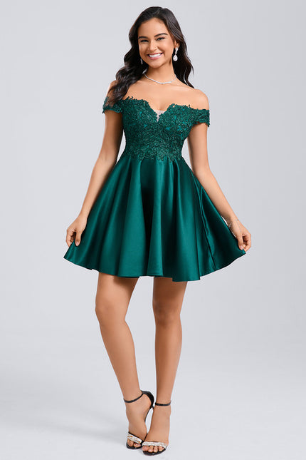 Robe Chic Émeraude Festive - gallery 5