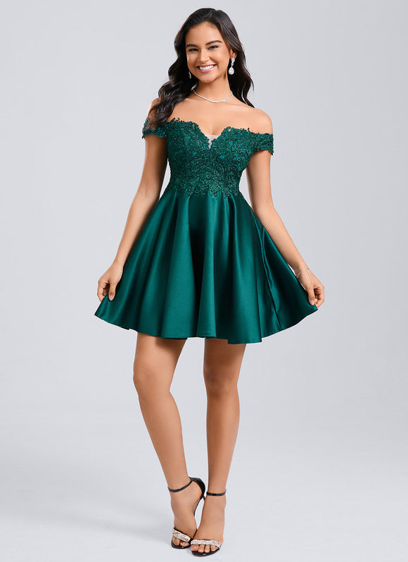 Robe Chic Émeraude Festive - gallery 5