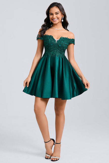 Robe Chic Émeraude Festive - gallery 5