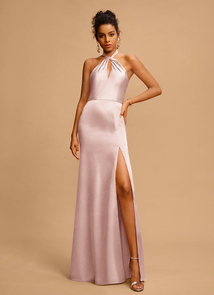 Robe Chic Satin Éclat Longueur