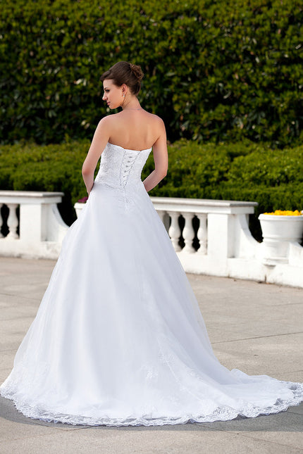 Robe Chic Mariée Satinée - gallery 7