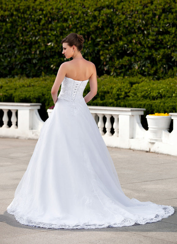 Robe Chic Mariée Satinée - gallery 7