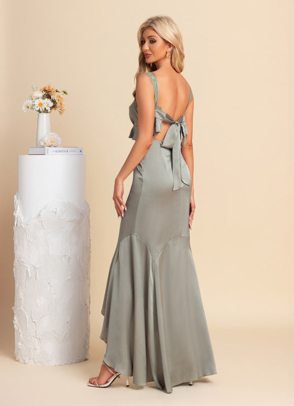 Robe Chic Satin Sirène - gallery 2