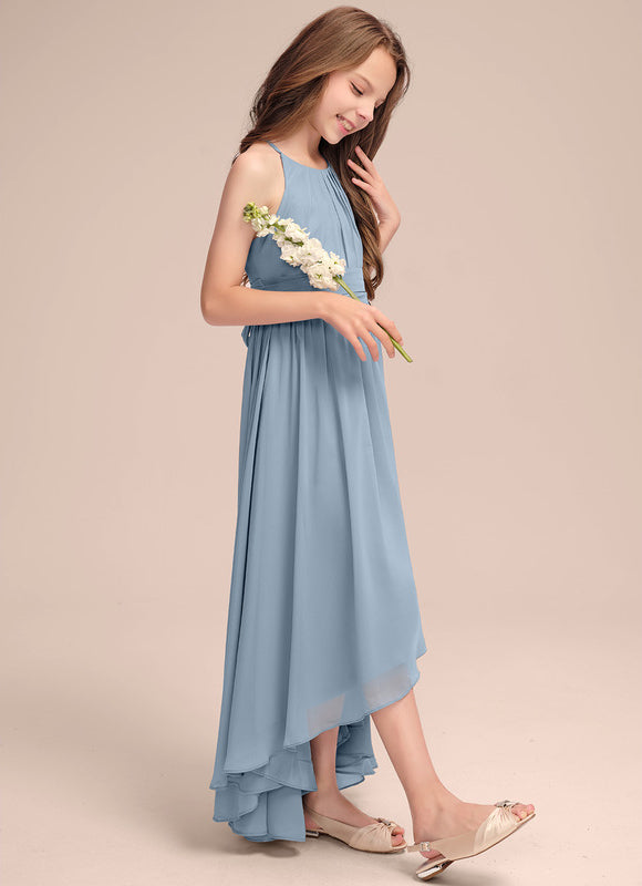 Robe Chic Asymétrique Plissée - gallery 4