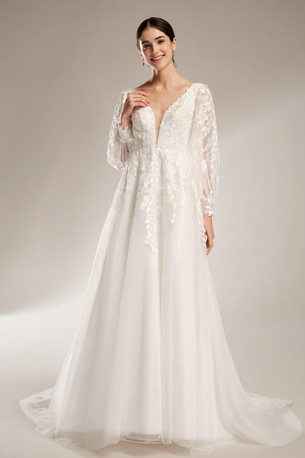 Robe Chic Blanche Satin Dentelle Élégante