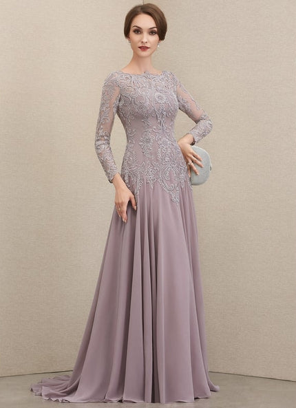 Robe De Soiree Chic Manche Longue