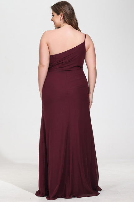 Robe Chic Asymétrique Beige - gallery 8