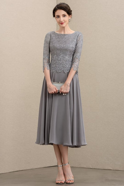 Robe Chic Flottante Mauve - gallery 2