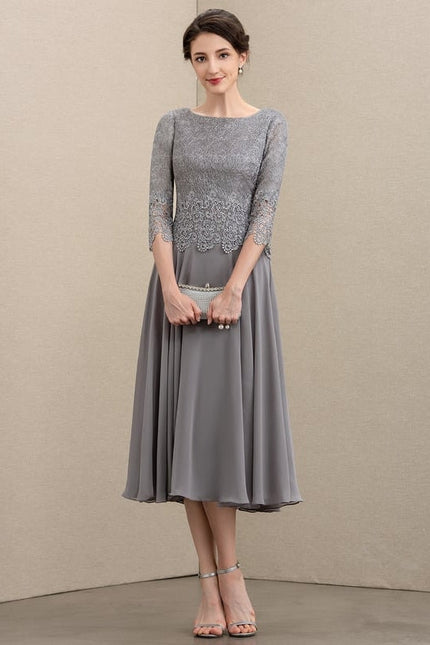 Robe Chic Flottante Mauve - gallery 2