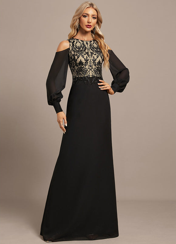 Robe Chic Danse Dombre Étoilée - gallery 1