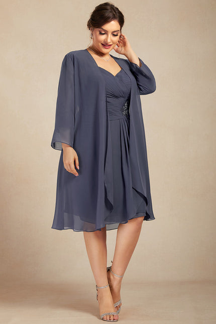Robe Chic Chic Mousseline Paillettes - gallery 8